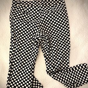 Black & White Patterned Pants